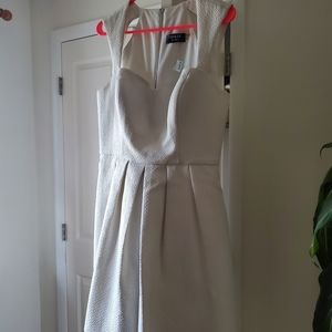 Guess sparkly white party dress